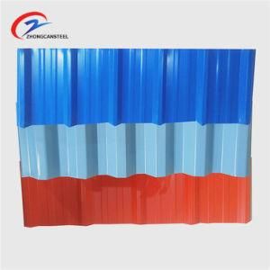Cold Rolled Prepainted Color Coated Corrugated Steel Roofing Sheet for Construction