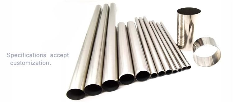 316 Stainless Steel Pipes with Bright Finish
