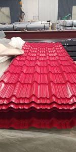 PPGI Color Coated Prepainted Steel Metal Roof Sheet Gi Galvanized Corrugated Roofing Sheet