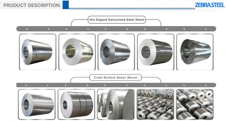 Z275 Hot Dipped Galvanized Steel Metal Roll 0.7mm 0.8mm 0.9mm 1.0mm 1.2mm Zinc Coated Steel Strip 2mm Galvanized Steel Coil Sheet