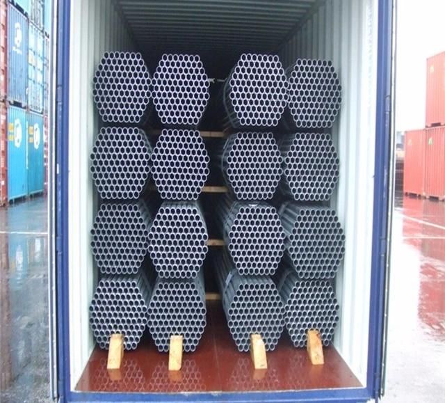 Ms Black Pipe Tube Scaffolding Tube Light Pole Tube 6m 7m 8m A106b