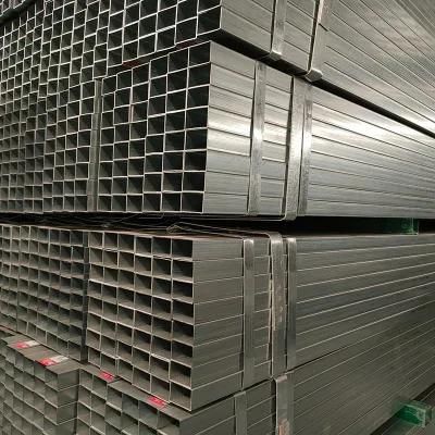 Carbon Rectangular Steel Pipe Square Tubing Steel Green House Pipe Hot DIP / Pre-Galvanized Steel Tube