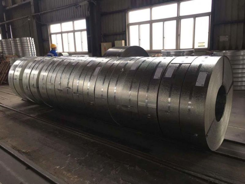 JIS G3302 Zinc Coated Steel Coils, Oiled (z100-120g sqm) for Production Refrigerator