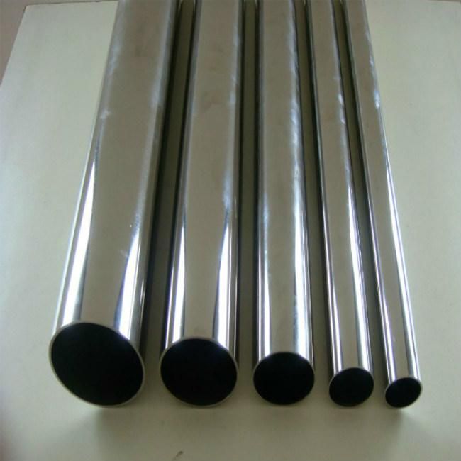 Quality Certified SUS 202 304 904L Mirror Polished Welded Stainless Steel Decorative Pipe for Fabrication