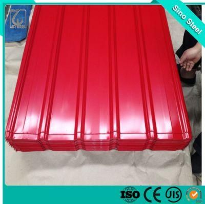 JIS G3302 Z40 Color Coated Roofing Sheet