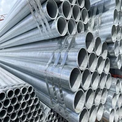 Round Welded Steel Tube Gi Pipe 2 Inch Galvanized Pipe