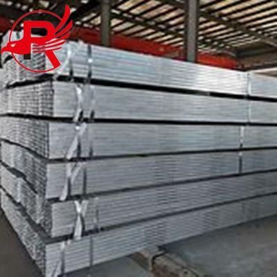 High Quality Q195 235, Q345 Galvanized Rectangular Steel Pipe Hot DIP Galvanized Square Steel Tube for Building
