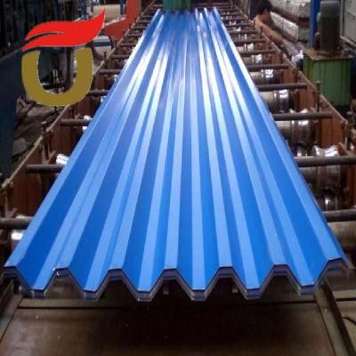 Corrugated Steel Color Roofing Sheet 0.4mm 0.5mm 0.6mm Galvanized Steel Roofing Plate