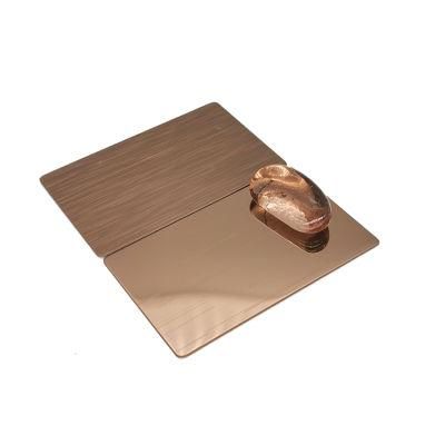 Hot Sell Purple PVD Color Coated Polished Ba 1220X2440mm Inox Sheet