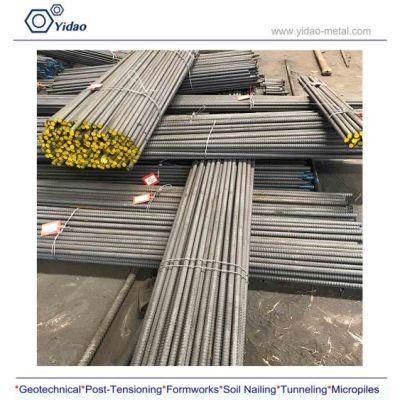 Prestressing Steel Bar Psb830/1030 for Soil Nail