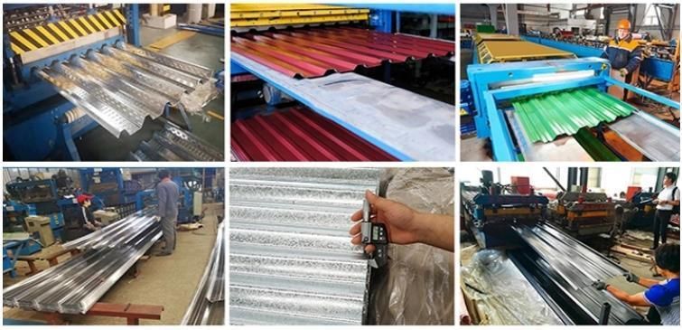 Colored Corrugated Steel Sheet for Roofing Material