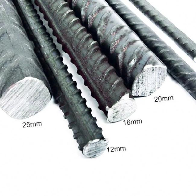 Construction Iron Bar 6m 8m 12m Diameter Length Construction Bar Concrete Steel Reinforce Rebar