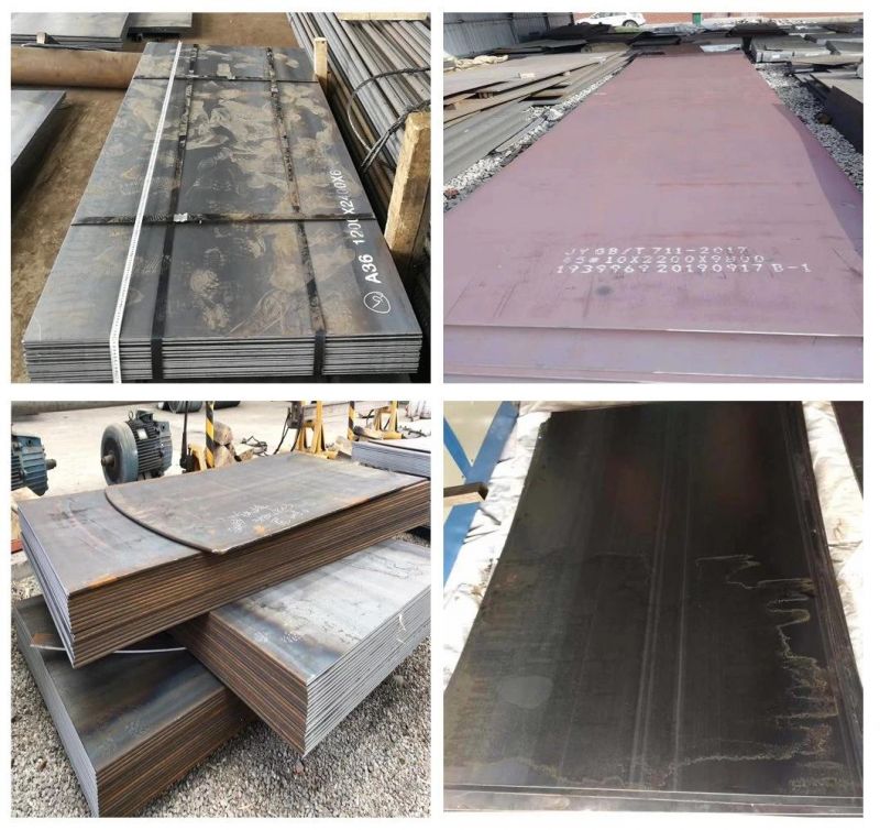 Building Material Ss400 St37 Metal Ms Carbon Steel Plate