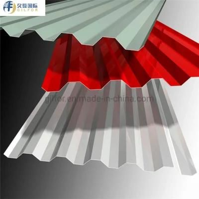Gi/PPGI Corrugated Steel Color/Galvanized Metal Panels Cladding Roof/Wall Sheets