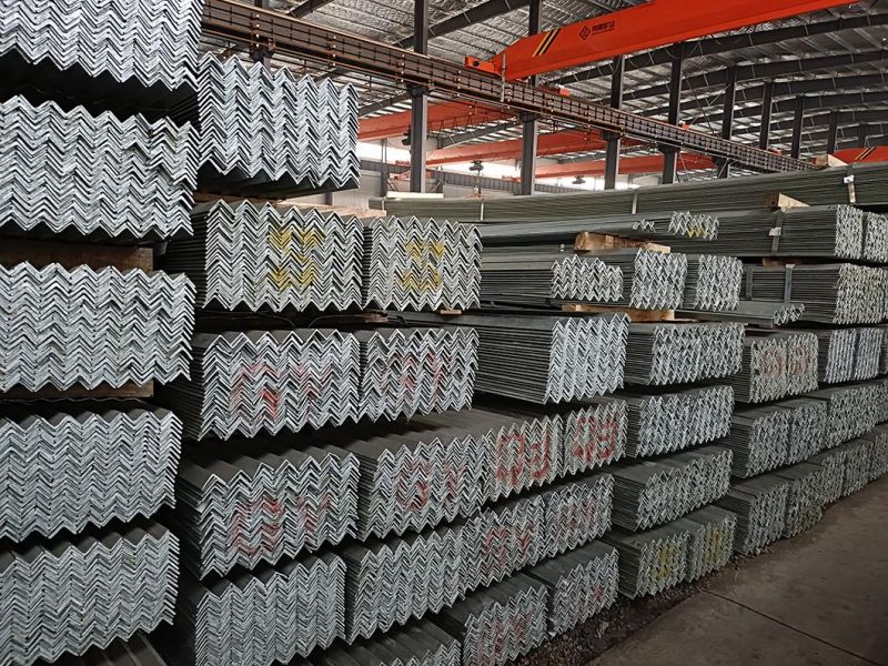 Manufactured Main Product Double Lines Slotted Angle Bar Steel Galvanized for Angle Steel Production Line
