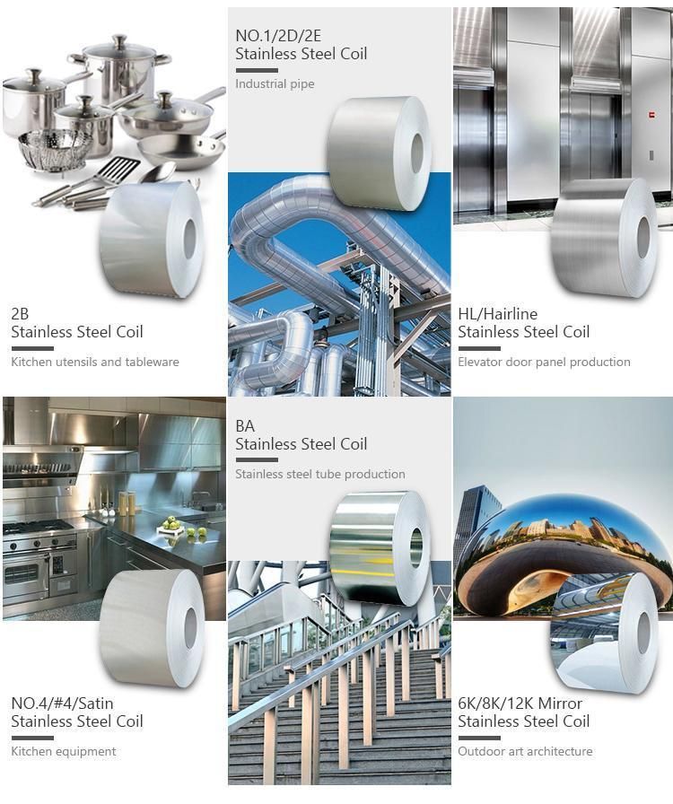 Stainless Steel 201 304 316 409 Plate/Sheet/Coil/Strip/201 Ss 304 Stainless Steel Coil Manufacturers