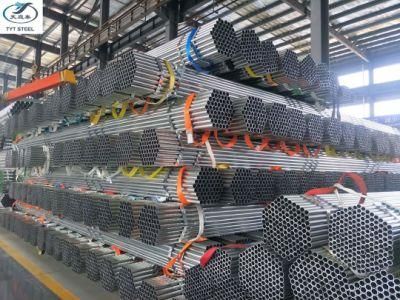 Pre Galvanized Steel Hollow Circle Iron Tube Steel Pipe