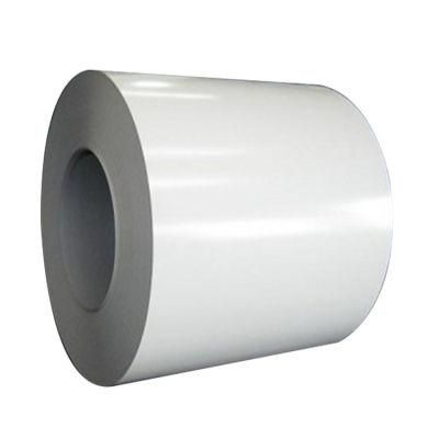 White Color Prepainted Galvanized Steel Coil 0.35mm 1219mm Az50 15/3 Microns