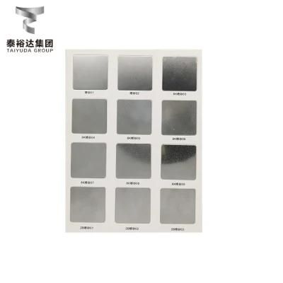 Taiyuda2 Group 800 mm Color-2b Ba Vibration Decoration 4X8 Inox Austenitic Stainless Steel Sheet