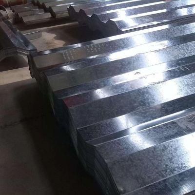 Z80 0.17mm Hot Dipped Galvanized Zinc Corrugated Roofing Sheet