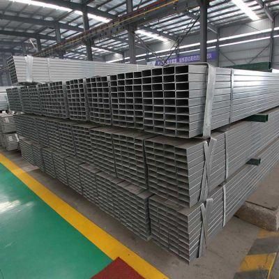 En10219 Galvanized Square Steel Pipe and Tube, Shs Rhs, 75X75 Thin Wall Steel Square Hollow Pipe