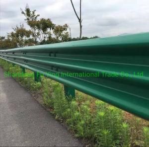 Hot Dipped Galvanize Highway Corrugated Beam Guardrail From China