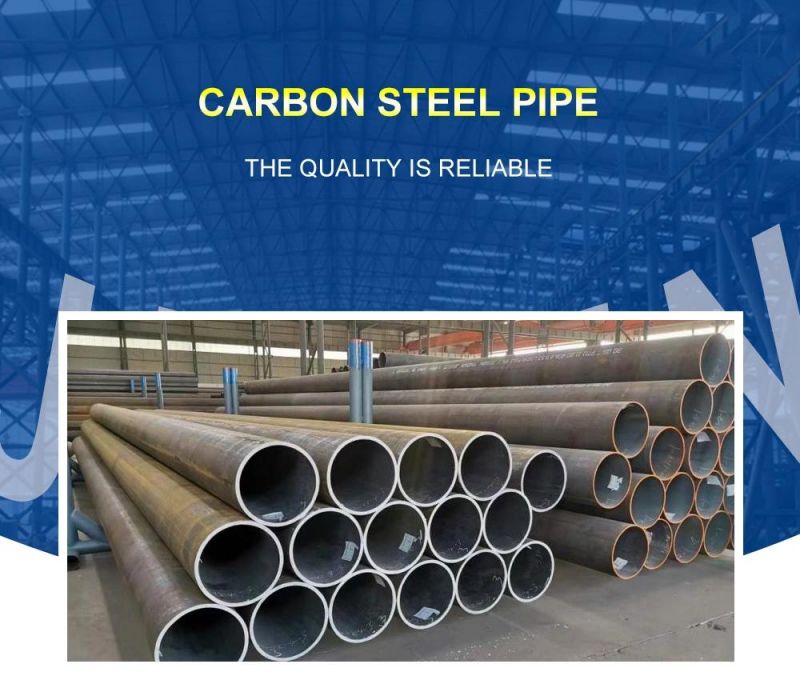 Q235 ASTM A106 Round Customized Non-Alloy Carbon Steel Tube