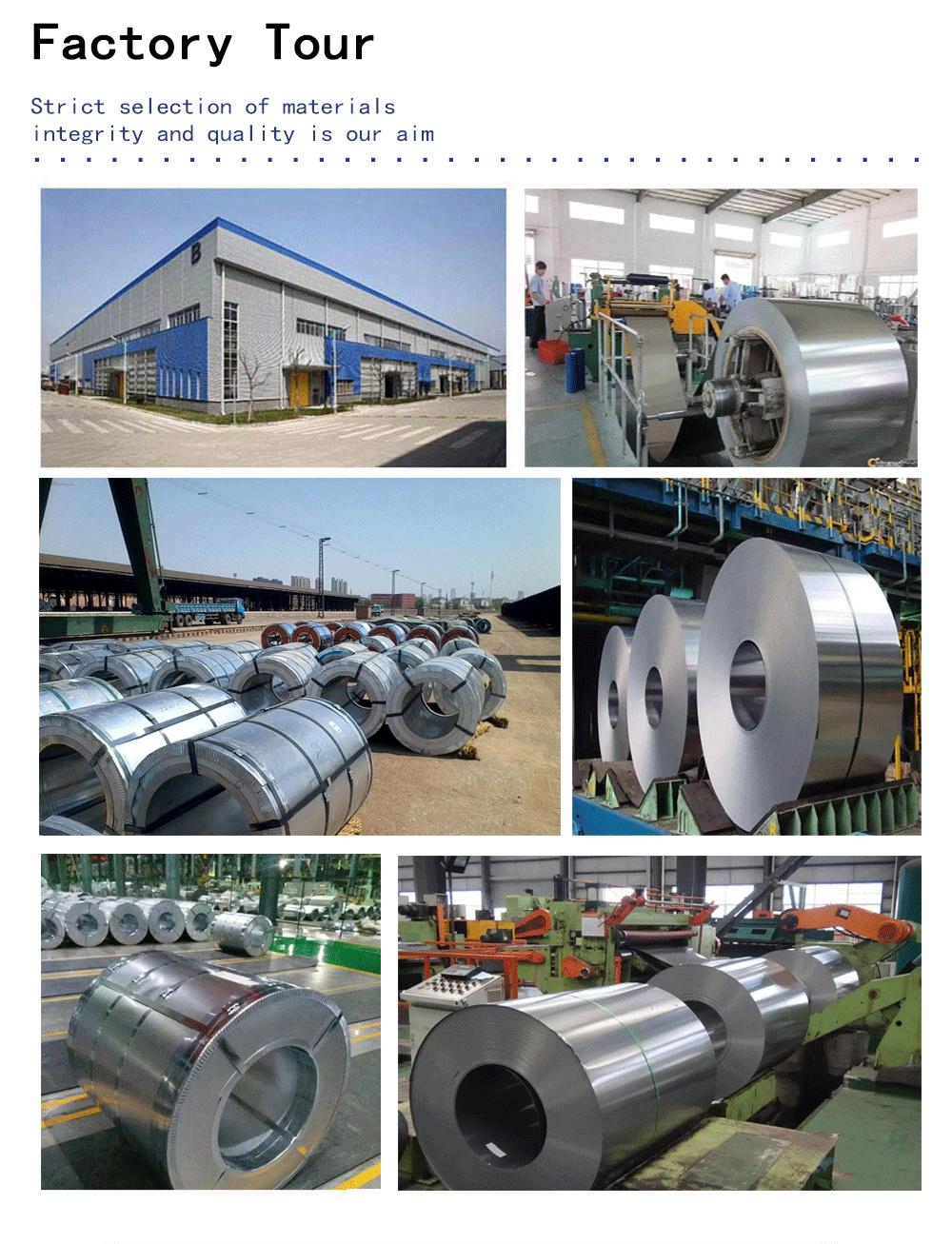 Coils Colour Steel PPGI Prepainted Steel Produce 600-1250mm Width Steel Coil