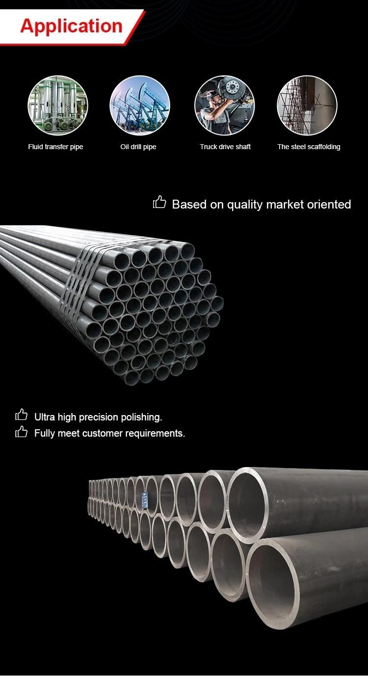 Hot DIP Hollow Round /Welded/Square Pipe/Line Pipe/Carbon/Seamless Steel Pipe for Oil and Gas