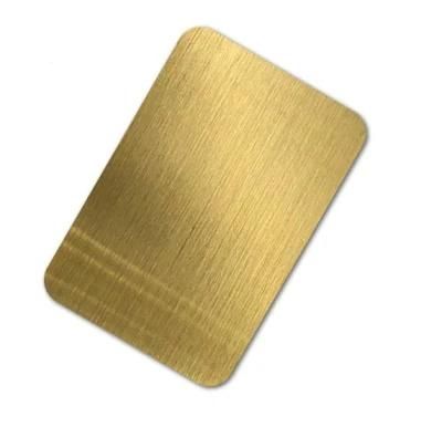 Cold Rolled 201 304 316 Color Stainless Steel Sheet
