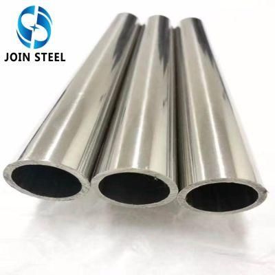 Bright Sanitary Pipe ASTM 301 304 316 316L Polished Stainless Steel Seamless Pipe