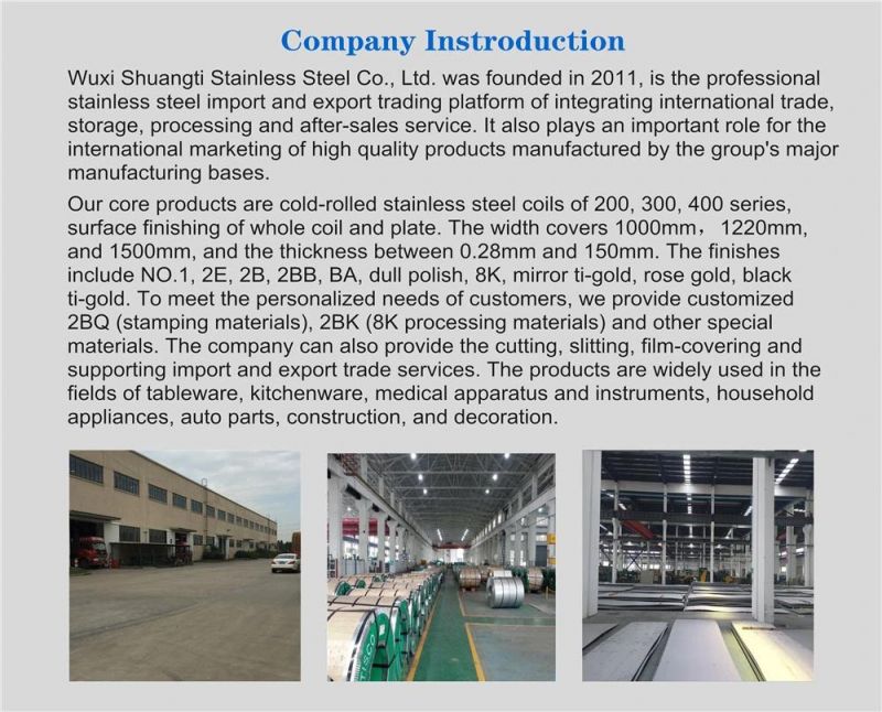 Professional Factory Direct Sales 17-4pH 630 1.4542 Hl Brush No. 4 8K Stainless Steel Sheet Plate