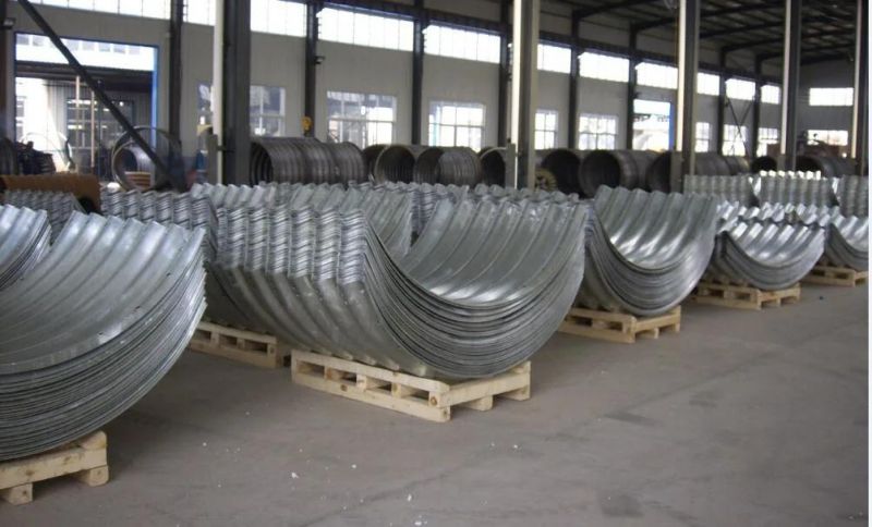 Drainage Culvert Metal Pipe, Assemble Galvanized Corrugated Steel Pipe Culvert