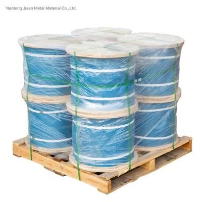 6*12 Galvanized Steel Wire Rope with Plywooden Reel Packing
