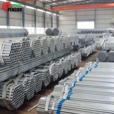 Carbon Galvanized ERW Steel Pipe for Building Greenhouse