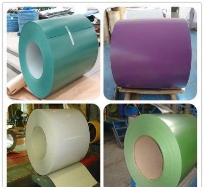 Color Pre-Coated Galvanized Steel Coil S280gd Z60 Z180 Z275 Roll of Galvanized Sheet Metal Factory Direct and Bulk Sale