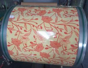 Flower Pattern Color Coated PPGI/PPGL Steel Coil