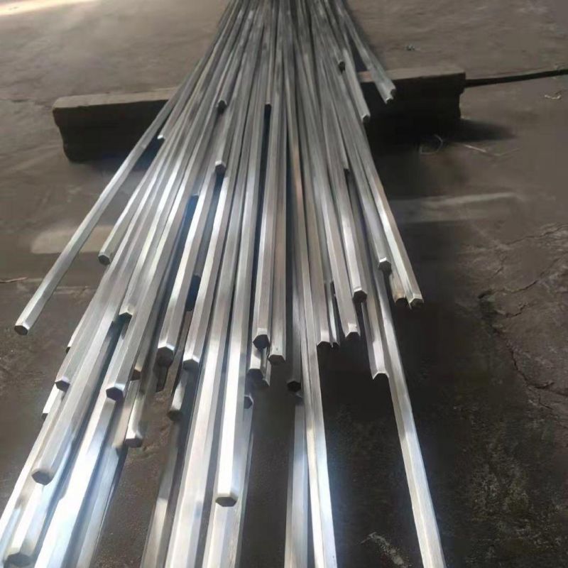 Cold Drawn Hexagonal Stainless Steel Bar 5 - 46mm Size Bright Surface