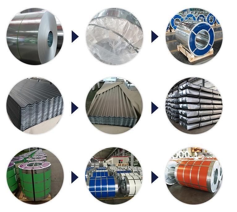 Gcc Prime Prepainted Color Coated PPGI Galvanized Steel Coil