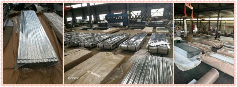 Zinc Coated Galvanized Corrugated Steel Sheet Board