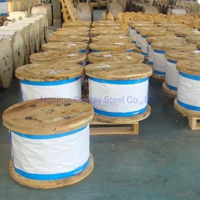 ISO9001 Galvanized Steel Wire Strand for Electricity, Messenger, Guy Wire, Stay Wire