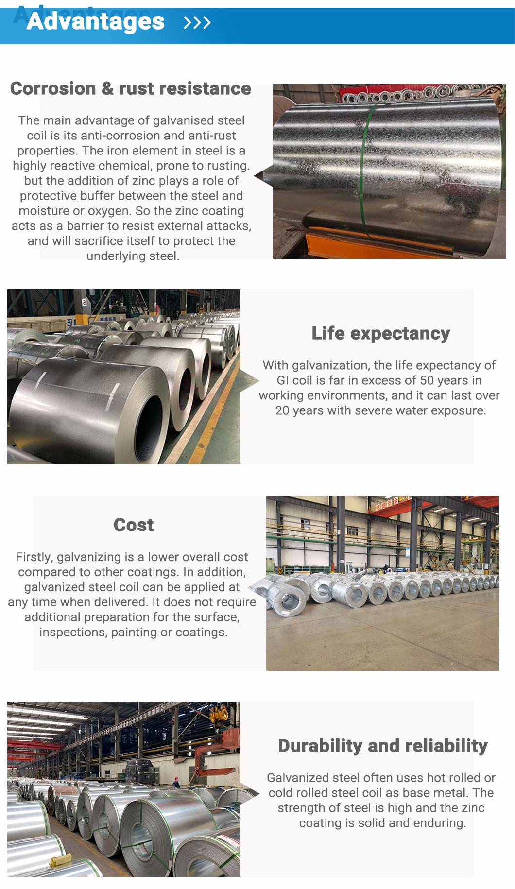 Galvanized Steel Sheet Roofing Coil Galvanized Steel Coil Z275