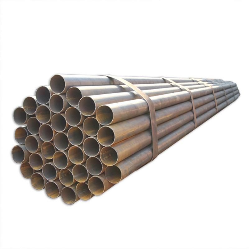 Welded Steel Pipe Used for Green House Furniture Machined Part Goods Shelf etc Straight Seam Steel Pipe Tube Carbon Steel