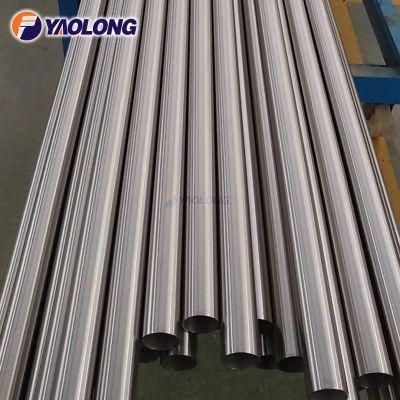 Welded Stainless Steel ASTM A270 Sanitary Tube with 180grit Polish