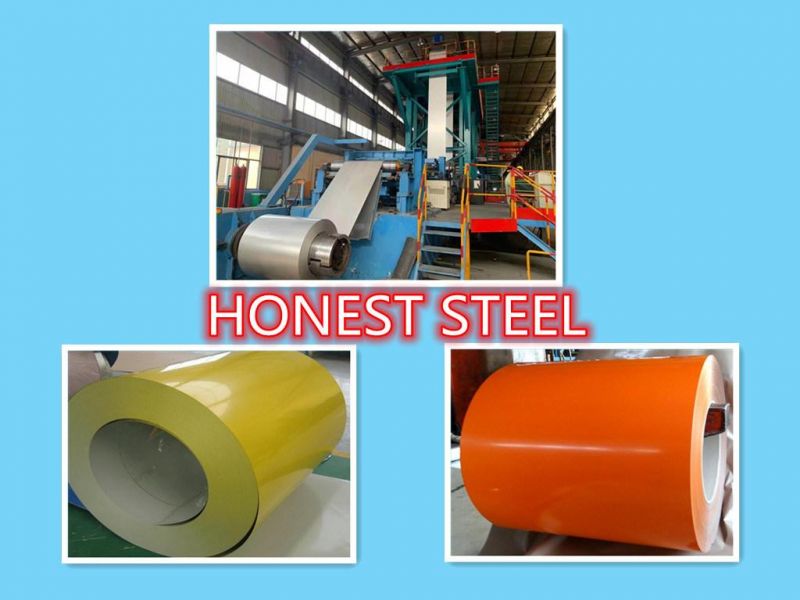 Construction Building Raw Materials Tsgcc Dx51d Prepainted Steel Coil