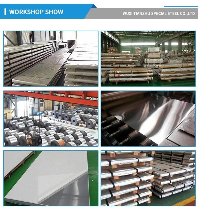 Cold Rolled Plate 201 316 316L 430 2b Ba Metal Decorative 304 Stainless Steel Sheet