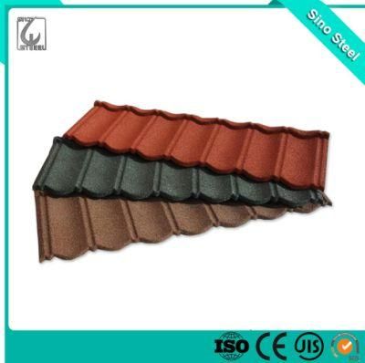 Chinese Manufacturer Supplier Color Stone Coated Metal Roofing Metal Tile
