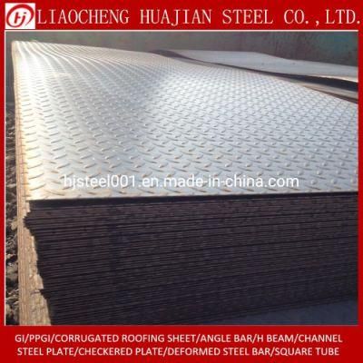 A36 Steel Chequered Checkered Metal Roof Sheet in Stock