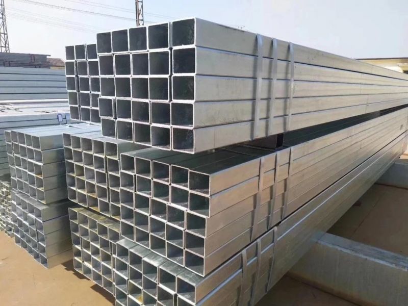 Galvanized Steel Pipe ERW Shs Ms Square Hollow Section