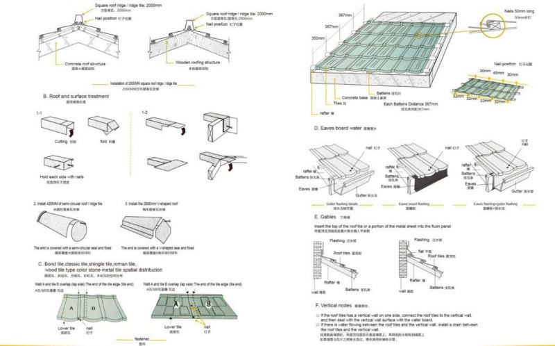 0.4mm Thickness Stone Coated Metal Roof Tiles in Kerala Price